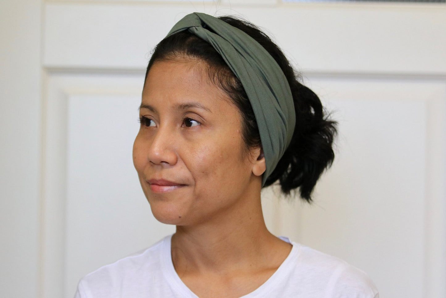 Twisted Headbands - Olive Green