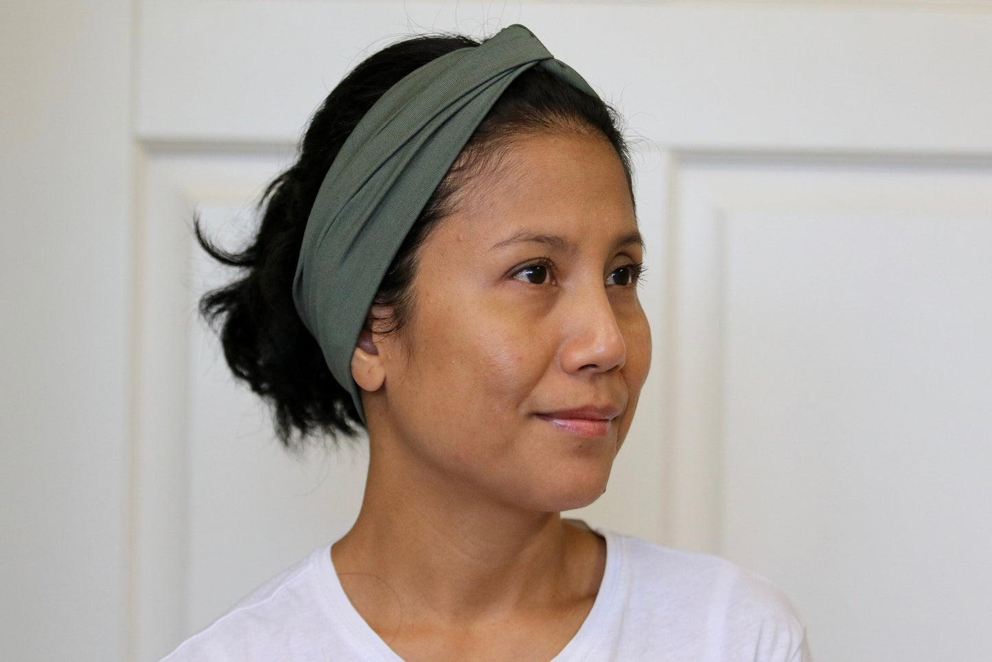 Twisted Headbands - Olive Green