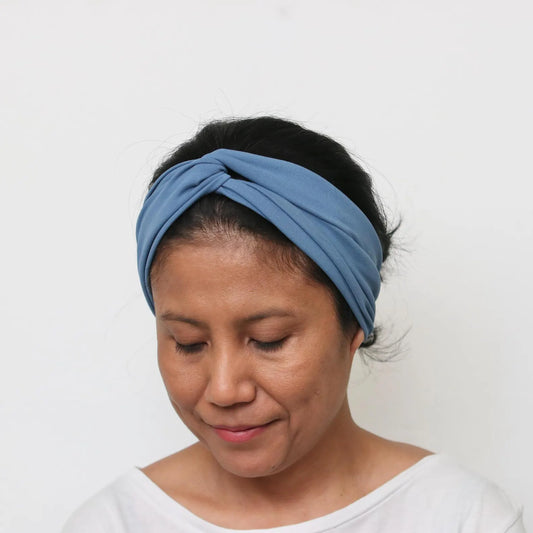 Twisted Headbands - Denim Blue - Color Options